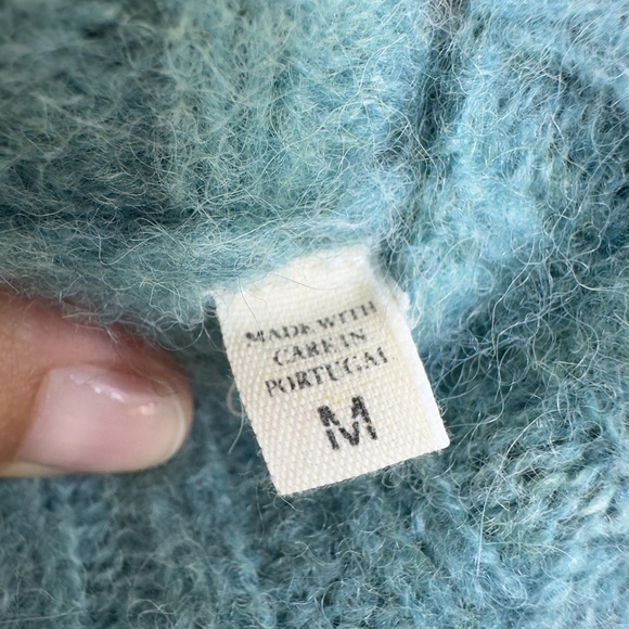 DOEN ADLER  CARDIGAN SWEATER  IN AGAVE Agave-size M - Picture 7 of 11